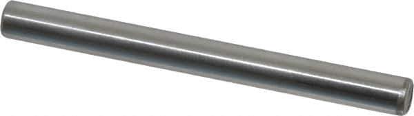 Unbrako - 3/16" Diam x 2" Pin Length Grade 8 Alloy Steel Oversized Dowel Pin - C 60 (Surface) & C 50-58 Hardness, 4,140 Lb Breaking Strength, 1 Beveled & 1 Rounded End - Best Tool & Supply