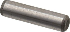 Unbrako - 1/4" Diam x 1" Pin Length Grade 8 Alloy Steel Oversized Dowel Pin - C 60 (Surface) & C 50-58 Hardness, 7,370 Lb Breaking Strength, 1 Beveled & 1 Rounded End - Best Tool & Supply