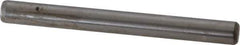 Unbrako - 1/4" Diam x 2-1/2" Pin Length Grade 8 Alloy Steel Oversized Dowel Pin - C 60 (Surface) & C 50-58 Hardness, 7,370 Lb Breaking Strength, 1 Beveled & 1 Rounded End - Best Tool & Supply