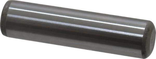 Unbrako - 5/16" Diam x 1-1/4" Pin Length Grade 8 Alloy Steel Oversized Dowel Pin - C 60 (Surface) & C 50-58 Hardness, 11,500 Lb Breaking Strength, 1 Beveled & 1 Rounded End - Best Tool & Supply