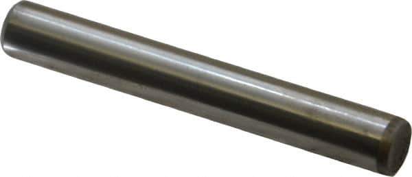 Unbrako - 5/16" Diam x 2-1/4" Pin Length Grade 8 Alloy Steel Oversized Dowel Pin - C 60 (Surface) & C 50-58 Hardness, 11,500 Lb Breaking Strength, 1 Beveled & 1 Rounded End - Best Tool & Supply