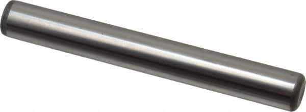 Unbrako - 3/8" Diam x 3" Pin Length Grade 8 Alloy Steel Oversized Dowel Pin - C 60 (Surface) & C 50-58 Hardness, 16,580 Lb Breaking Strength, 1 Beveled & 1 Rounded End - Best Tool & Supply