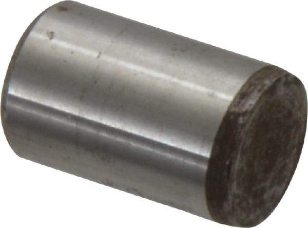 Unbrako - 5/8" Diam x 1" Pin Length Grade 8 Alloy Steel Oversized Dowel Pin - C 60 (Surface) & C 50-58 Hardness, 46,020 Lb Breaking Strength, 1 Beveled & 1 Rounded End - Best Tool & Supply