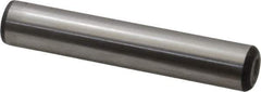 Unbrako - 5/8" Diam x 3-1/2" Pin Length Grade 8 Alloy Steel Oversized Dowel Pin - C 60 (Surface) & C 50-58 Hardness, 46,020 Lb Breaking Strength, 1 Beveled & 1 Rounded End - Best Tool & Supply