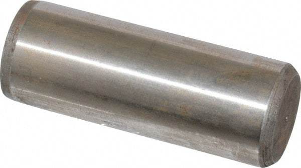 Unbrako - 3/4" Diam x 2" Pin Length Grade 8 Alloy Steel Oversized Dowel Pin - C 60 (Surface) & C 50-58 Hardness, 66,270 Lb Breaking Strength, 1 Beveled & 1 Rounded End - Best Tool & Supply