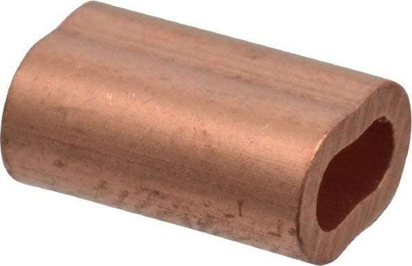 Value Collection - 1/16" Oval Compression Sleeve - Copper - Best Tool & Supply