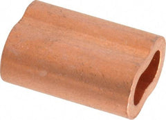 Value Collection - 1/4" Oval Compression Sleeve - Copper - Best Tool & Supply