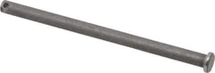 Made in USA - 1/4" Pin Diam, 4" OAL, Standard Clevis Pin - 3/32" Hole, 3-29/32" Usable Length, Uncoated Steel - Best Tool & Supply