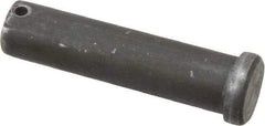 Made in USA - 3/4" Pin Diam, 3" OAL, Standard Clevis Pin - 5/32" Hole, 2-27/32" Usable Length, Uncoated Steel - Best Tool & Supply