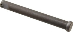 Made in USA - 3/4" Pin Diam, 6-1/2" OAL, Standard Clevis Pin - 5/32" Hole, 6-11/32" Usable Length, Uncoated Steel - Best Tool & Supply