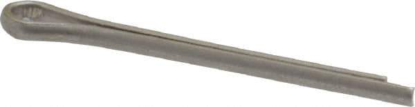 Made in USA - 1/16" Diam x 3/4" Long Extended Prong Cotter Pin - Grade 18-8, Uncoated, Stainless Steel - Best Tool & Supply