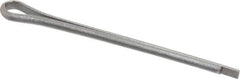 Made in USA - 1/16" Diam x 1" Long Extended Prong Cotter Pin - Grade 18-8, Uncoated, Stainless Steel - Best Tool & Supply