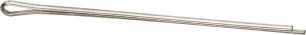 Made in USA - 1/16" Diam x 2" Long Extended Prong Cotter Pin - Grade 18-8, Uncoated, Stainless Steel - Best Tool & Supply