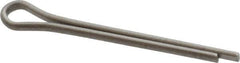 Made in USA - 3/32" Diam x 1" Long Extended Prong Cotter Pin - Grade 18-8, Uncoated, Stainless Steel - Best Tool & Supply