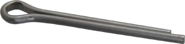 Made in USA - 1/8" Diam x 1-1/4" Long Extended Prong Cotter Pin - Grade 18-8, Uncoated, Stainless Steel - Best Tool & Supply