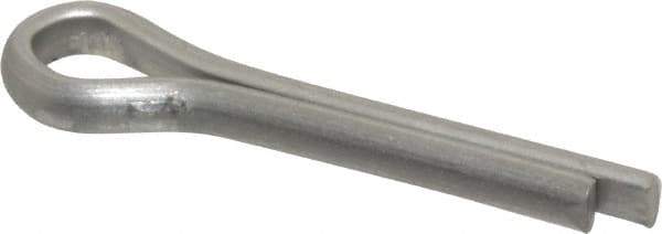 Made in USA - 5/32" Diam x 3/4" Long Extended Prong Cotter Pin - Grade 18-8, Uncoated, Stainless Steel - Best Tool & Supply