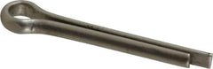 Made in USA - 3/16" Diam x 1-1/4" Long Extended Prong Cotter Pin - Grade 18-8, Uncoated, Stainless Steel - Best Tool & Supply