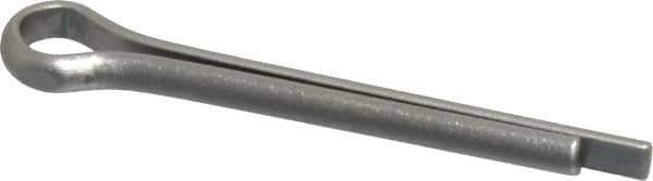 Made in USA - 3/16" Diam x 1-1/2" Long Extended Prong Cotter Pin - Grade 18-8, Uncoated, Stainless Steel - Best Tool & Supply