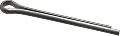 Made in USA - 3/16" Diam x 2" Long Extended Prong Cotter Pin - Grade 18-8, Uncoated, Stainless Steel - Best Tool & Supply