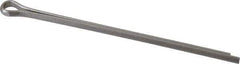 Made in USA - 3/16" Diam x 4" Long Extended Prong Cotter Pin - Grade 18-8, Uncoated, Stainless Steel - Best Tool & Supply