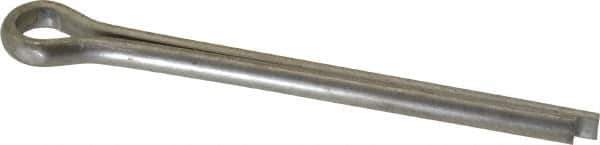 Made in USA - 1/4" Diam x 3" Long Extended Prong Cotter Pin - Grade 18-8, Uncoated, Stainless Steel - Best Tool & Supply