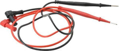 Ideal - Black/Red Electrical Test Equipment Leads - Use with Vol-Con Elite Voltage & Continuity Testers - Best Tool & Supply