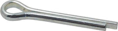 Made in USA - 5/16" Diam x 2" Long Extended Prong Cotter Pin - Grade 2, Zinc-Plated, Steel - Best Tool & Supply