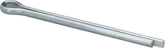 Made in USA - 3/8" Diam x 5" Long Extended Prong Cotter Pin - Grade 2, Zinc-Plated, Steel - Best Tool & Supply