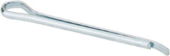 Made in USA - 1/16" Diam x 1" Long Hammerlock Cotter Pin - Grade 2, Zinc-Plated, Steel - Best Tool & Supply