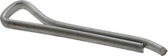 Made in USA - 1/8" Diam x 1" Long Hammerlock Cotter Pin - Grade 2, Zinc-Plated, Steel - Best Tool & Supply