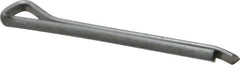 Made in USA - 1/8" Diam x 1-1/2" Long Hammerlock Cotter Pin - Grade 2, Zinc-Plated, Steel - Best Tool & Supply