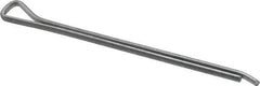 Made in USA - 1/8" Diam x 2" Long Hammerlock Cotter Pin - Grade 2, Zinc-Plated, Steel - Best Tool & Supply