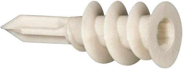 Powers Fasteners - 9/16" Diam, 1-11/16" Long, 3/8 to 1" Thick, Self Drilling Drywall & Hollow Wall Anchor - Nylon, Use in Wallboard - Best Tool & Supply