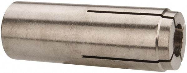 Powers Fasteners - 5/8" Diam, 7/8" Drill, 2-1/4" Min Embedment Drop-In Concrete Anchor - 303 Stainless Steel, 1-3/16" Thread Length - Best Tool & Supply