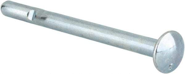 Powers Fasteners - 3/16" Diam, 3/16" Drill, 2-1/2" OAL, 1-1/4" Min Embedment Split-Drive Concrete Anchor - Grade 8.2 Steel, Zinc-Plated Finish, Mushroom Head - Best Tool & Supply