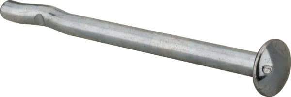 Powers Fasteners - 3/16" Diam, 3/16" Drill, 3" OAL, 1-1/4" Min Embedment Split-Drive Concrete Anchor - Grade 8.2 Steel, Zinc-Plated Finish, Mushroom Head - Best Tool & Supply