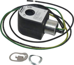 Parker - 24 Volt, 18 Coil Lead Length, Class F, Solenoid Coil - 11.0 Watt, NEMA 4X Enclosure, Use with Parker Skinner Gold Ring Series Valves - Best Tool & Supply