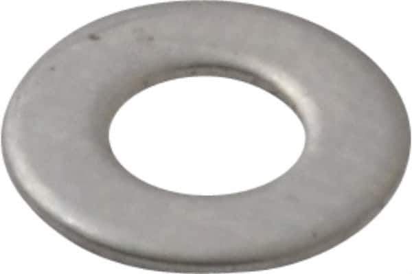 Value Collection - M2 Screw, Grade 18-8 Stainless Steel Standard Flat Washer - 2.2mm ID x 5mm OD, 0.3mm Thick - Best Tool & Supply