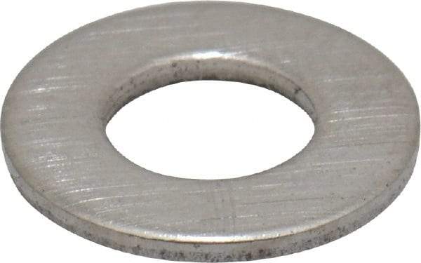 Value Collection - M4 Screw, Grade 18-8 Stainless Steel Standard Flat Washer - 4.3mm ID x 9mm OD, 0.8mm Thick - Best Tool & Supply