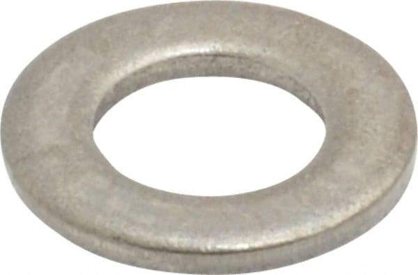 Value Collection - M5 Screw, Grade 18-8 Stainless Steel Standard Flat Washer - 5.3mm ID x 10mm OD, 1mm Thick - Best Tool & Supply