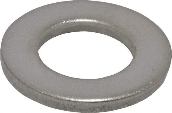 Value Collection - M12 Screw, Grade 18-8 Stainless Steel Standard Flat Washer - 13mm ID x 24mm OD, 2.5mm Thick - Best Tool & Supply