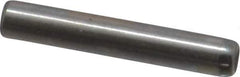 Value Collection - 3mm Diam x 18mm Pin Length Grade 8 Alloy Steel Precision Dowel Pin - Bright Finish, 1 Rounded End - Best Tool & Supply