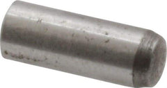 Value Collection - 5mm Diam x 14mm Pin Length Grade 8 Alloy Steel Precision Dowel Pin - Bright Finish, 1 Rounded End - Best Tool & Supply