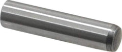 Value Collection - 5mm Diam x 22mm Pin Length Grade 8 Alloy Steel Precision Dowel Pin - Bright Finish, 1 Rounded End - Best Tool & Supply