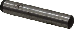 Value Collection - 5mm Diam x 28mm Pin Length Grade 8 Alloy Steel Precision Dowel Pin - Bright Finish, 1 Rounded End - Best Tool & Supply