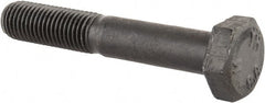 Value Collection - M10x1.25mm Metric Fine, 60mm Length Under Head Hex Head Cap Screw - Best Tool & Supply