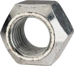 Value Collection - M24x3.00 Metric Coarse Grade 8 Hex Lock Nut with Distorted Thread - 24mm High, Zinc-Plated Finish - Best Tool & Supply