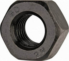 Value Collection - M14x2.00 Steel Right Hand Heavy Hex Nut - 26.17mm Across Flats, 14mm High, Uncoated - Best Tool & Supply