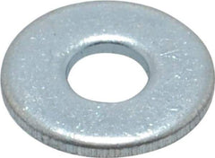 Value Collection - M3 Screw, Steel Fender Flat Washer - 3.2mm ID x 9mm OD, 0.8mm Thick, Zinc-Plated Finish - Best Tool & Supply