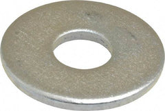 Value Collection - M10 Screw, Steel Fender Flat Washer - 10.5mm ID x 30mm OD, 2.5mm Thick, Zinc-Plated Finish - Best Tool & Supply